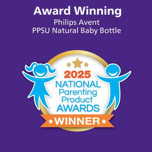 Vista 7 de Philips Avent Biberones naturales de PPSU para bebés, flujo medio, 9 onzas, sin BPA Baby-Controlled Flow, No-Drip Design, Reduces Colic and Gas