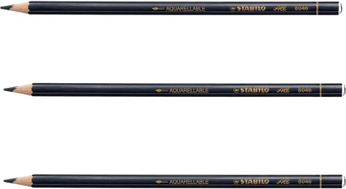 Vista 2 de 3 lápices Stabilo-All (Negro)