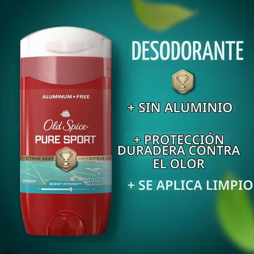 Vista 2 de Old Spice Pure Sport, 3.0 oz