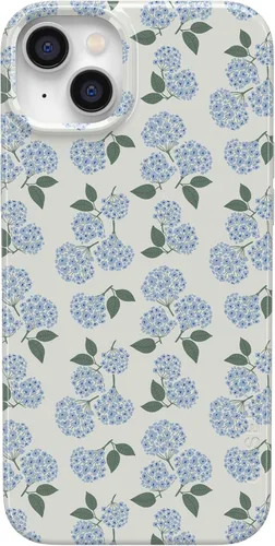 Vista 14 de Carcasa Casely para iPhone 13 Jardín Beige Flores Neutrales Compatible con MagSafe Diseño Clásico Ultra Delgado
