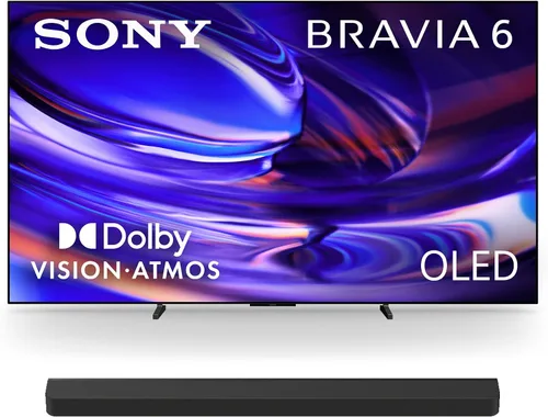 Vista 32 de Sony 65 pulgadas BRAVIA 6 OLED 4K HDR Smart Google TV con Gemini (K-65A60)