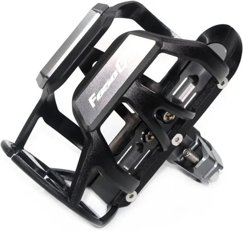 Vista 8 de Para F 650 GS para BMW para F650GS para F650 GS Moto CNC aleación de aluminio bebida botella de agua bebida taza titular (color : azul)