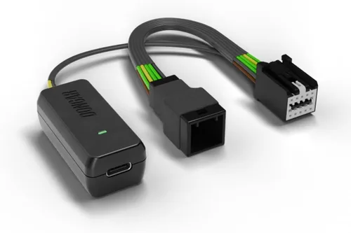 Vista 7 de Dongar Classic - Adaptador de corriente para cámara de tablero (3 pines tipo V) para vehículos Volvo. Compatible con varios modelos. Fuente