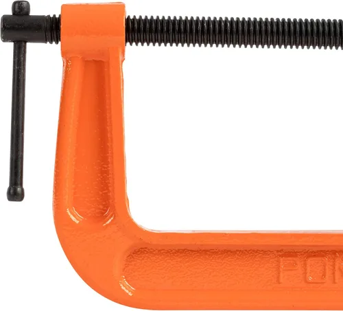 Vista 4 de Pony Jorgensen 2680 Abrazadera C de 8 pulgadas, naranja