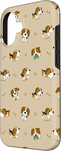Vista 2 de Funda gráfica para iPhone 16 Dog Beagle Lover Cute Pet Women Girl Beagle