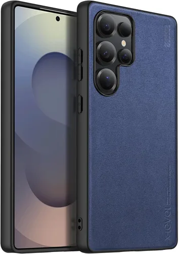 Vista 80 de X-level Funda para Samsung Galaxy Z Flip 6, delgada funda delgada de piel sintética para teléfono, TPU suave, a prueba de golpes, protección Negro
