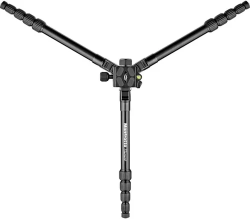 Vista 2 de Manfrotto Element Traveller - Kit de trípode pequeño de aluminio de 5 secciones con cabeza esférica 5-Section, 32 Cm Folded, 143 Cm Max, 1.15 Kg