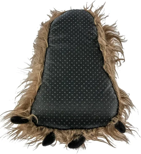 Vista 3 de Lazy One - Pantuflas con diseño de garra de animal para niños y adultos, disfraz divertido para niños, cálidas pantuflas peludas