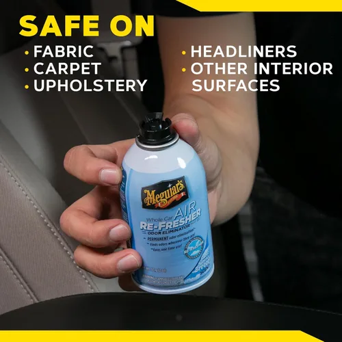 Vista 8 de Meguiar's - Aromatizante en aerosol para automóvil, elimina los olores fuertes del vehículo, aroma a brisa de verano (Summer Breeze), atomizador