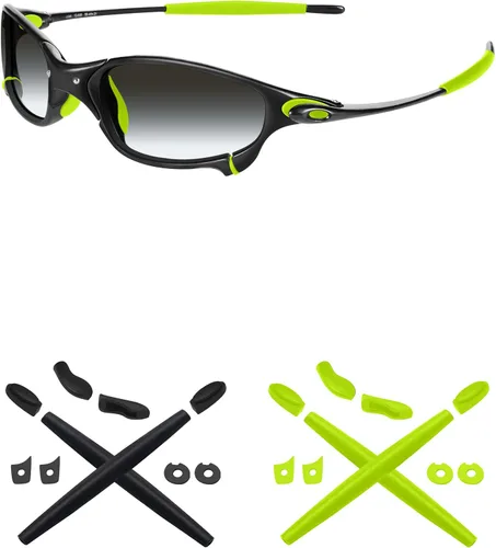 Vista 18 de Mryok Kits de boquillas de repuesto para gafas de sol Oakley Juliet - Opciones Negro