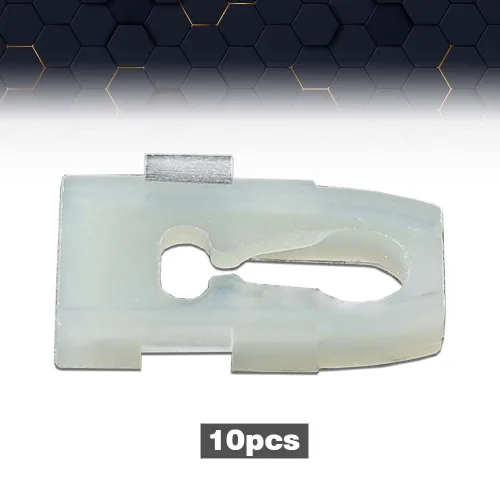 Vista 4 de PIT66 Clips de moldura de correa para caja de puerta de guardabarros laterales de cuerpo, 10 unidades Compatible con Dodge Ram 1977-1990