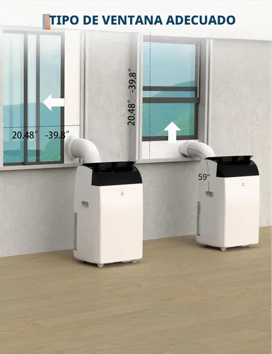 Vista 2 de Garvee 14,000 BTU AC Unit, 3-in-1 Portable Air Conditioner