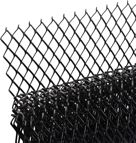 Vista 10 de AggAuto - Pantalla de malla de acero inoxidable 304 de 47 x 16 pulgadas, recubierta de cloruro de polivinilo, para rejilla de ventilación Negro