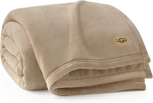 Vista 41 de UGG Coco - Manta acogedora para sofá y cama, 50 x 70 pulgadas, color negro (tinta)