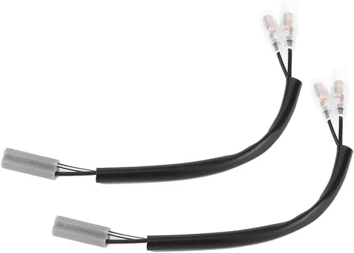 Vista 5 de Yctze - Enchufe de cable de giro, adaptador de cableado de 7.5 pulgadas, piezas de motocicleta, apto para YZF R6 YZF R1 FZ6 FZ10 Adaptador de giro