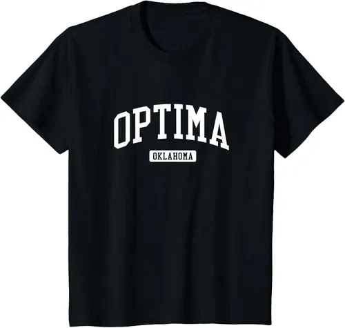 Vista 26 de Optima Oklahoma OK - Camiseta de diseño deportivo vintage, Negro