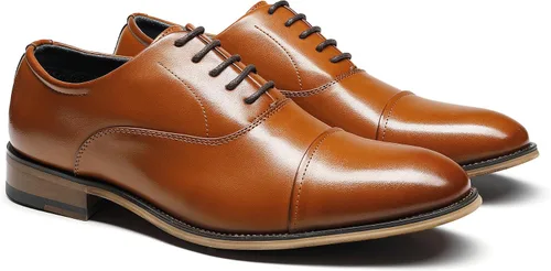 Vista 3 de Bruno Marc Men's Oxfords Formal Dress Shoes
