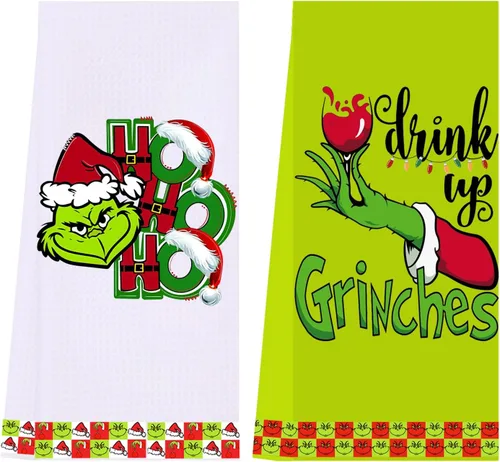 Vista 12 de LXOMILL Toallas de Cocina Divertidas, Regalos para Amigas, Regalos de Cumpleaños de Oro para Mujeres Mejores Amigas Chicas Mamá, Juego de Toallas