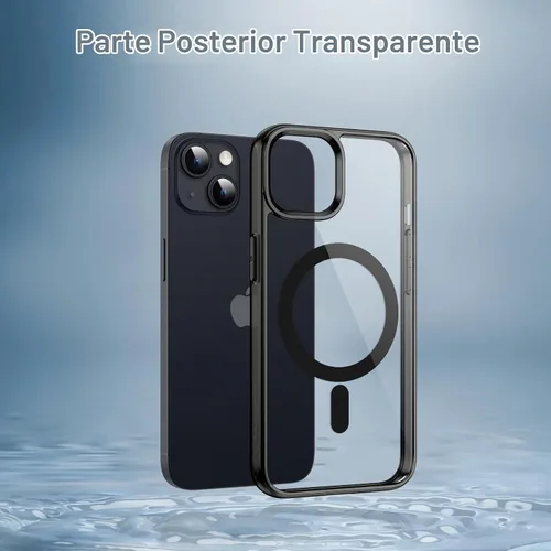 Vista 5 de JETech Funda magnética para iPhone 14, color negro