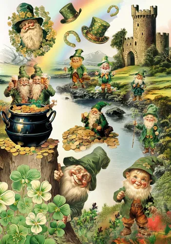 Vista 21 de Papel de arroz para decoupage A4, papel vintage para decoupage, papel vintage (Highland de Navidad - 2 hojas)