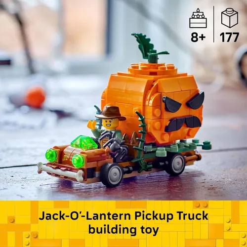 Vista 2 de LEGO Camión Jack-O'-Lantern