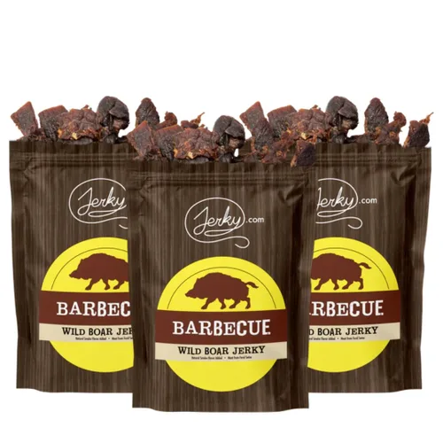 Vista 31 de Jerky 's Exotic Teriyaki Venison Jerky - Bocadillos de carne de caza salvaje, aperitivos exóticos, ricos en proteínas, totalmente naturales, sin
