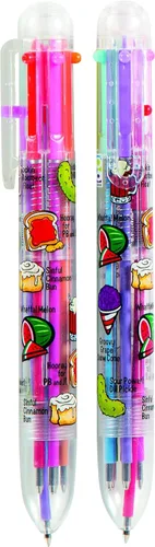Vista 6 de Raymond Geddes Scent-Sibles - Juego de bolígrafos multicolor de 6 colores con tinta perfumada (paquete de 12)