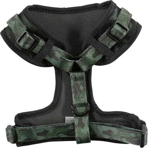 Vista 4 de Luvable Friends Arnés unisex para mascotas, camuflaje, pequeño