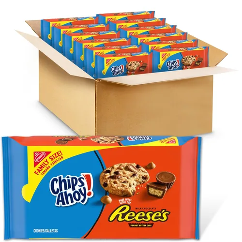 Vista 23 de CHIPS AHOY! Chewy Minis - Galletas con chispas de chocolate, paquetes de 12-3 onzas