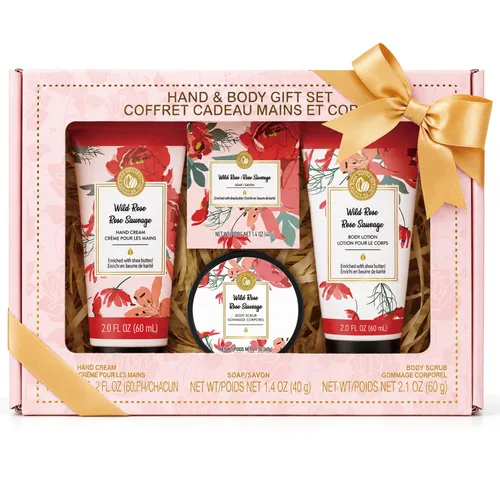 Vista 12 de BODY & EARTH # LOVE Set de Regalo de Crema de Manos Conjuntos de Loción de Manos para Mujeres Regalo, Paquete de 6 Crema de Manos de Reparación