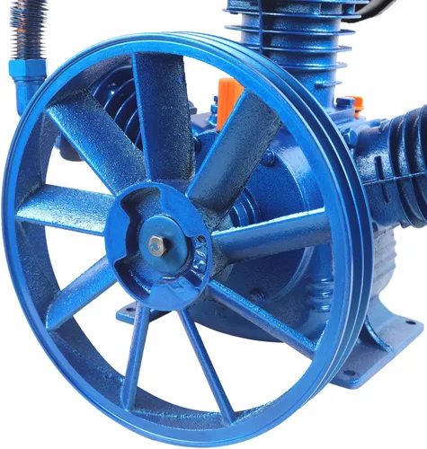 Vista 7 de Bomba de compresor de aire cilíndrico de 175PSI 10HP Cabeza de bomba de compresor de aire de bajo consumo de energía Motor Herramienta de aire