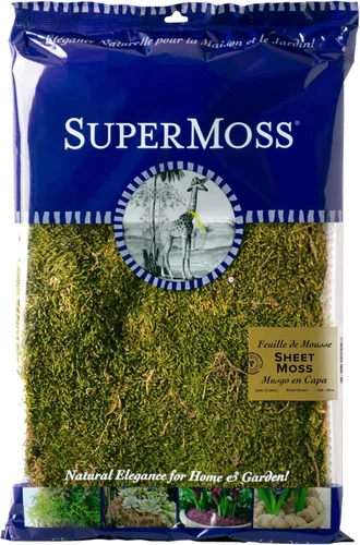 Vista 9 de Super Moss (21508) Panel de musgo conservado, fresco, color verde. De 20 a 24 pies cuadrados y 3,5 libras.