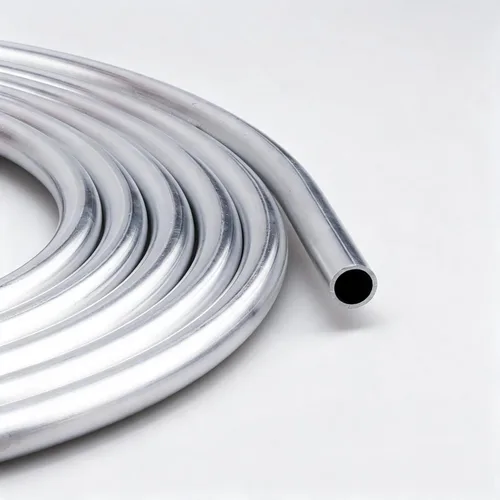 Vista 3 de AC PERFORMANCE Tubo Duro de Línea de Combustible de Aluminio de 1/2 Pulgada, Bobina de 11.5 Pies Plateado