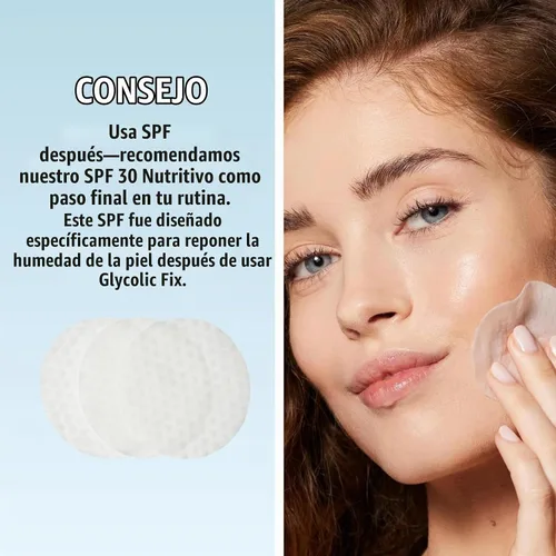 Vista 8 de Almohadillas de limpieza diaria correctoras con ácido glicólico Nip + Fab, 4.0 onzas