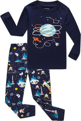 Vista 17 de Family Feeling - Conjuntos de pijamas de 100% algodón, para niños
