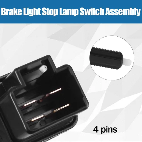 Vista 5 de Conjunto de interruptor de luz de freno 25320-AX00C se adapta a Nissan Altima Rogue Sentra Frontier Pathfinder Versa Armada Juke Infiniti