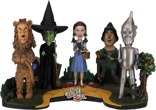 Vista 5 de Royal Bobbles La Cabeza Bobblehead de León Cobarde del Mago de Oz Figura Coleccionable Bobblescape