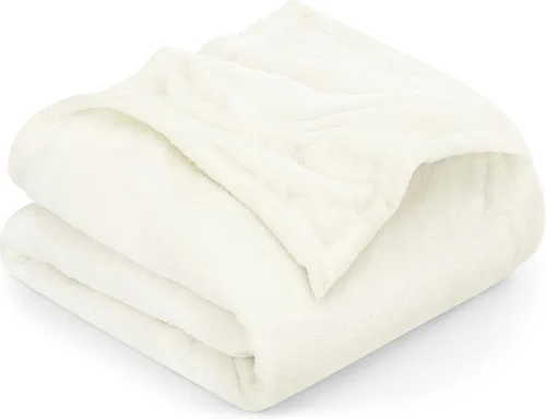 Vista 54 de Utopia Bedding - Manta de vellón de lujo, mullida, antiestática; manta de suave microfibra de 8.8 oz/yd² (300 g/m²) para sofá y cama; tamaño Gris