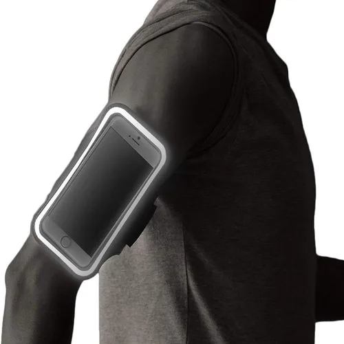 Vista 4 de Brazalete para correr para Samsung Galaxy A11 A12 A21S A31 A42 M11 M21 M30S M31 M51 Funda ajustable para brazo de teléfono Samsung Galaxy Note 20