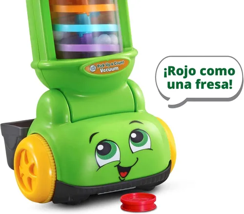 Vista 3 de LeapFrog Aspiradora de recogida y cuenta, verde