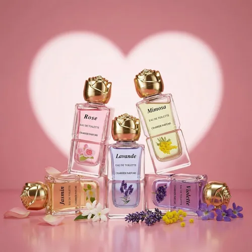 Vista 7 de Charrier Parfums - Set de regalo 5 Eaux de Toilette - 'Parfums de Provence' - 1.8 fl oz - Hecho en Provenza, Francia