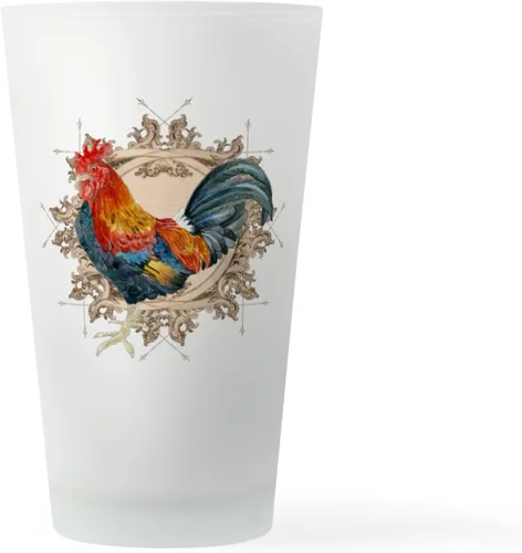 Vista 10 de CafePress Vaso de pinta de pollo, 16 oz. Vaso para beber