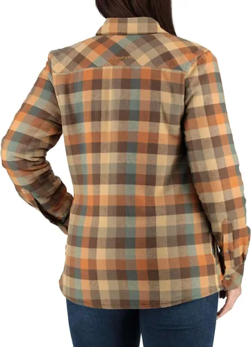 Vista 2 de Legendary Whitetails Chaqueta tipo camisa abierta para mujer, de estilo rústico