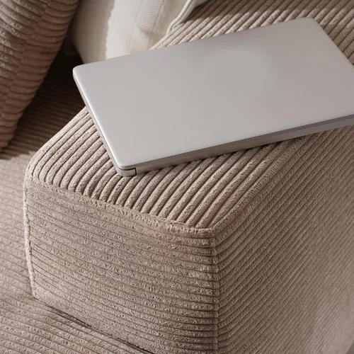 Vista 8 de HOOOWOOO Sofá modular en forma de L, 106 pulgadas, sin montaje, moderno, minimalista, extra profundo, grande, sofá esquinero en una caja para sala