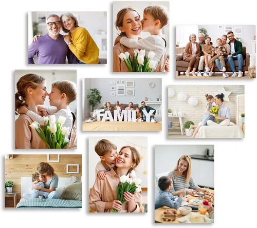 Vista 24 de YK artwood Lienzo Personalizado Subir Imágenes 12x16 pulgadas - Impresiones de Lienzo Personalizadas con Tus Fotos - Cuadros de Lienzo