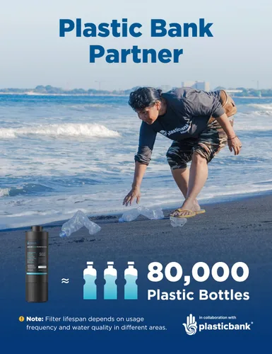 Vista 5 de NOVETE Sistema de filtro de agua para debajo del fregadero, 12 meses/8 K galones, certificado NSF/ANSI 42/372, reduce el plomo, cloro, malos sabores