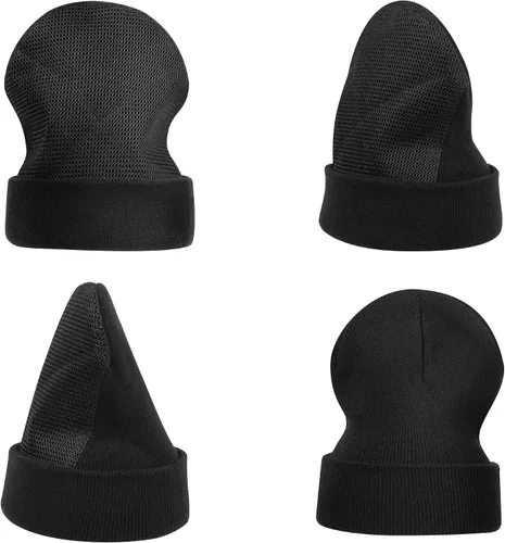 Vista 5 de Gorra profesional de Bboy acolchada cabeza Spin Beanie de punto de algodón Spin Hat