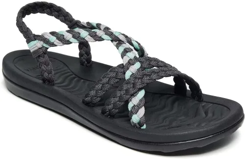 Vista 17 de MEGNYA – Sandalias para mujer, cómodas, planas, con soporte de arco, impermeables, para caminar, senderismo, viajes, bodas, playas y lugares