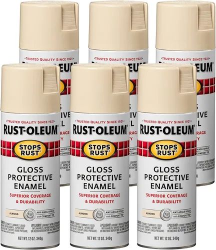 Vista 16 de Rust-Oleum 7776830 - Pintura en aerosol para prevención del óxido, 12 onzas, negro plano