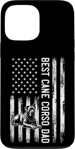 Vista 24 de Best Cane Corso Dad Patriotic Dog Lover Gift, Mastiff Case for iPhone 17